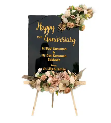 Papan Bunga Akrilik Bukit